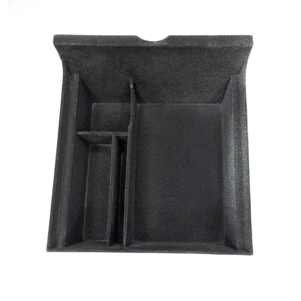 Tesla RPM Model 3 & Y 2nd Gen Black Center Console Sliding Tray Fully Flocked